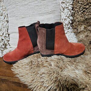 Suede Sorel Wedge Boots